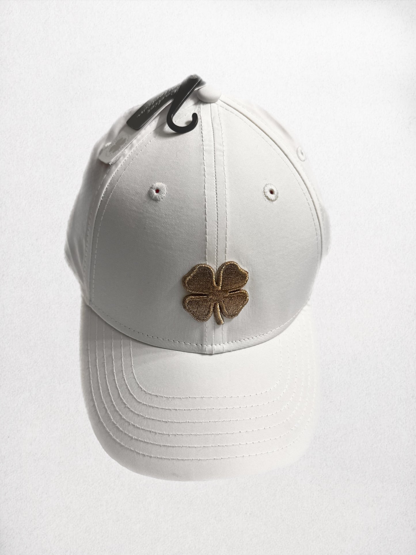 Ladies White Live Lucky -Black Clover Hat