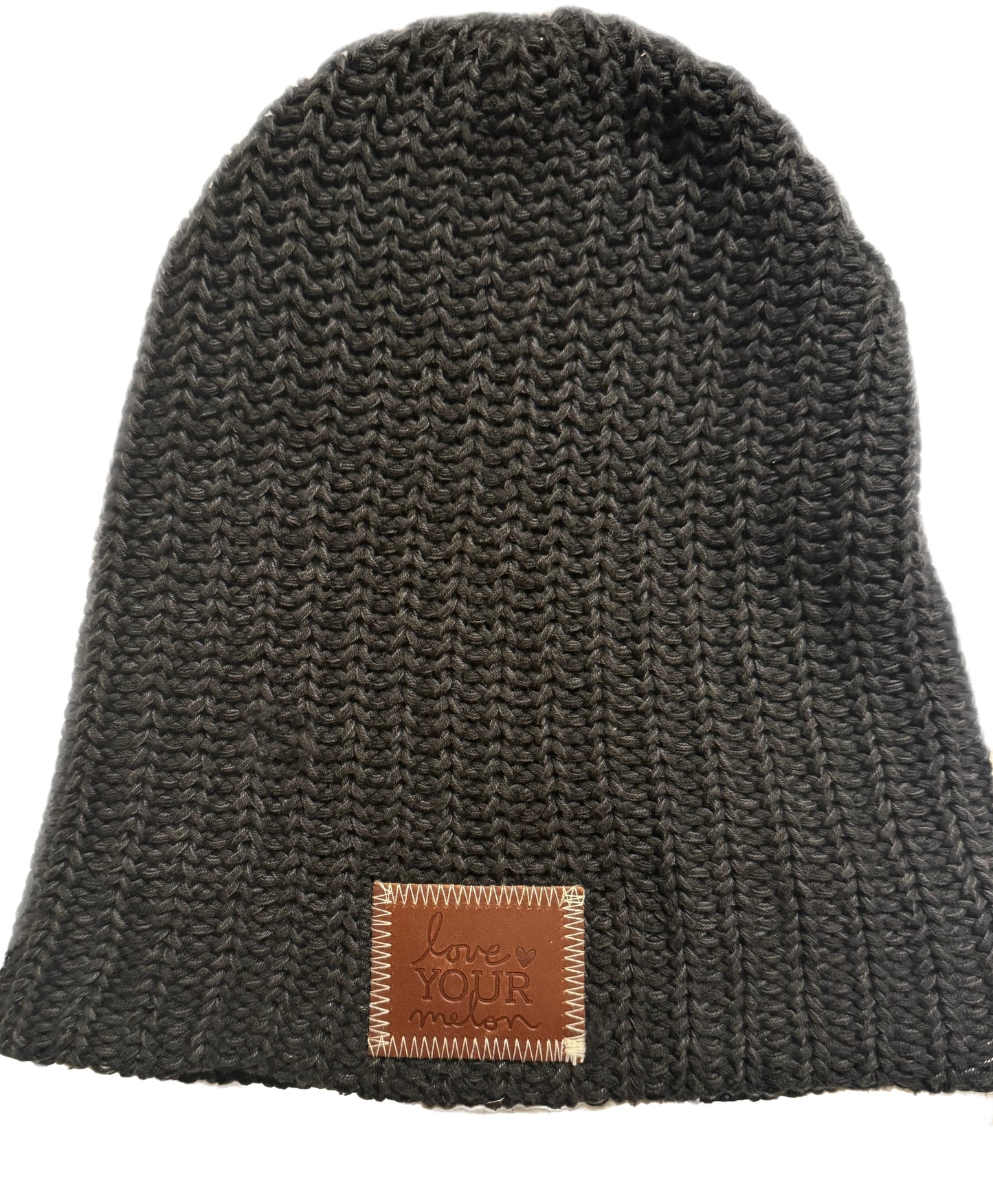 Ladies Love Your Melon Slouch Beanie Hat