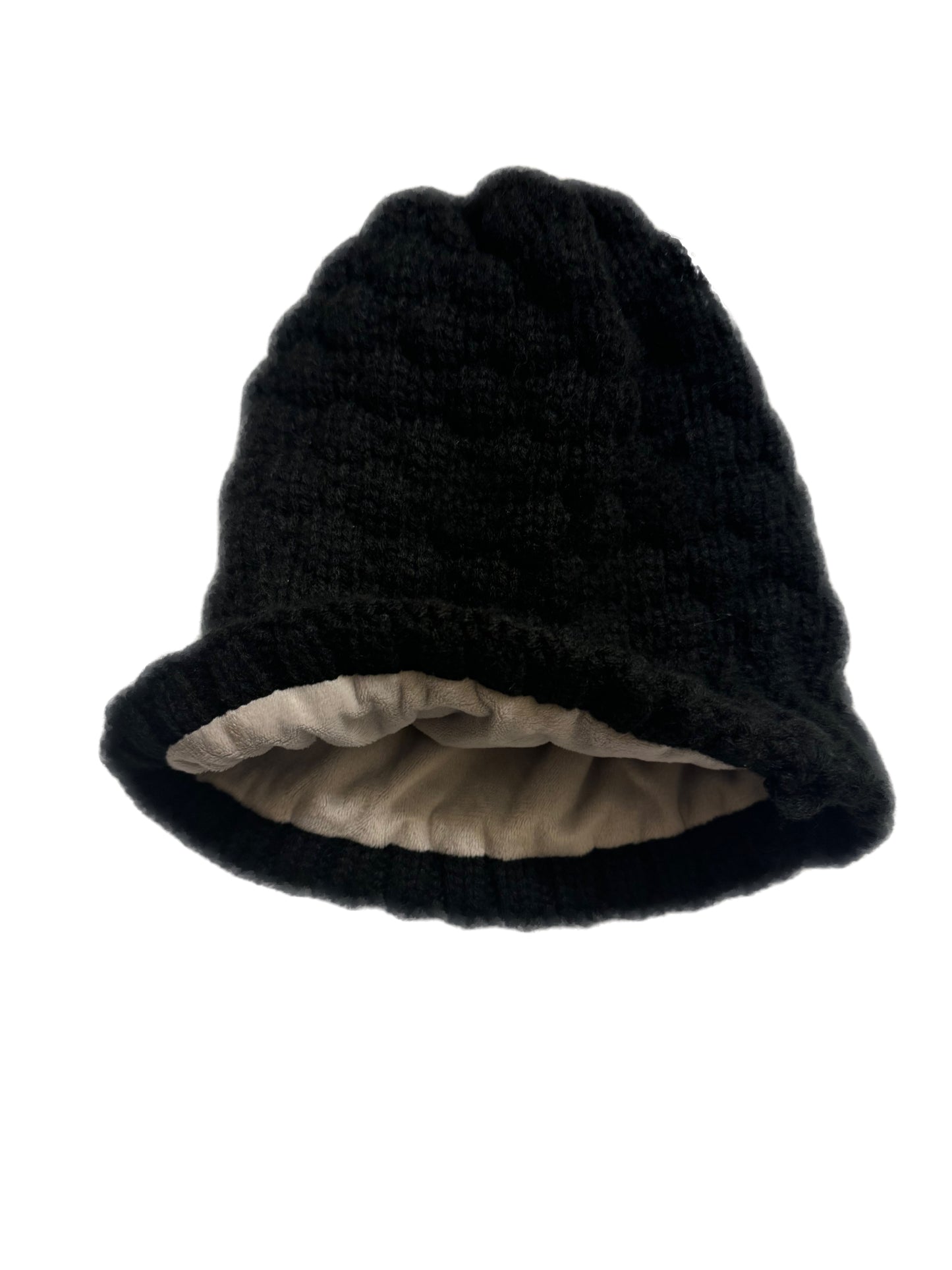 Ladies Lined Cozy Cabin Beanie Hat