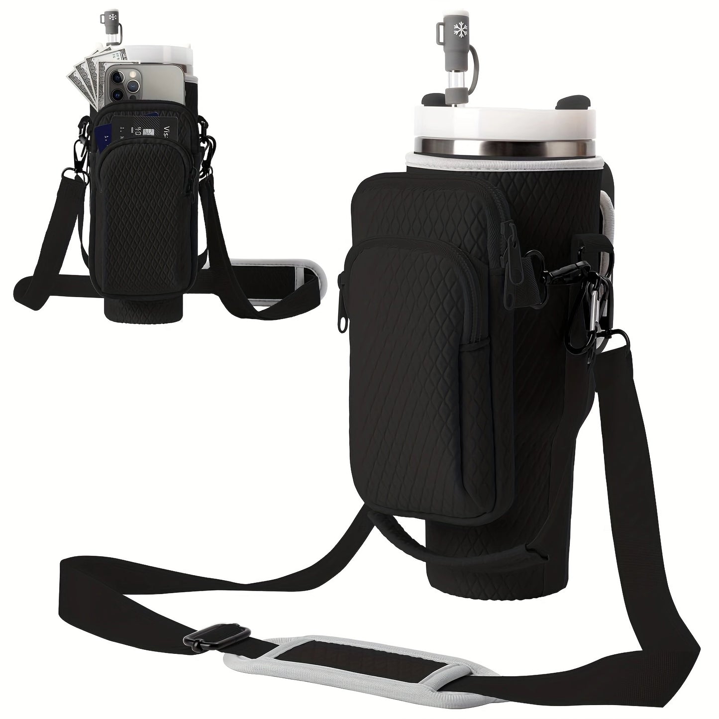 Ladies 40 OZ Water Bottle Carrier Accessory