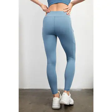 Ladies Butter Basic Legging with Pockets