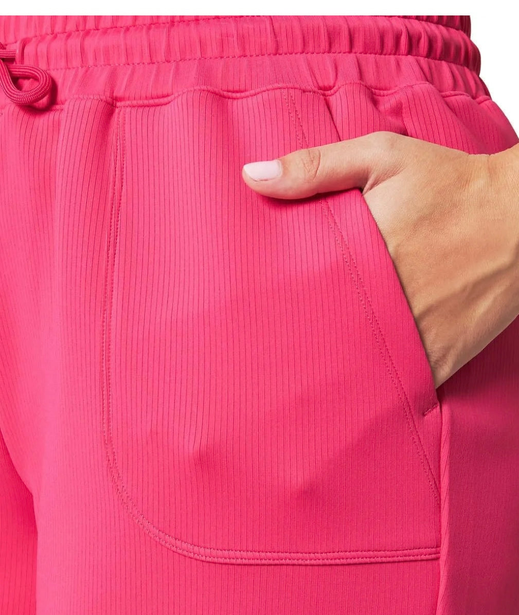 Ladies Mondetta Ribbed Active Short