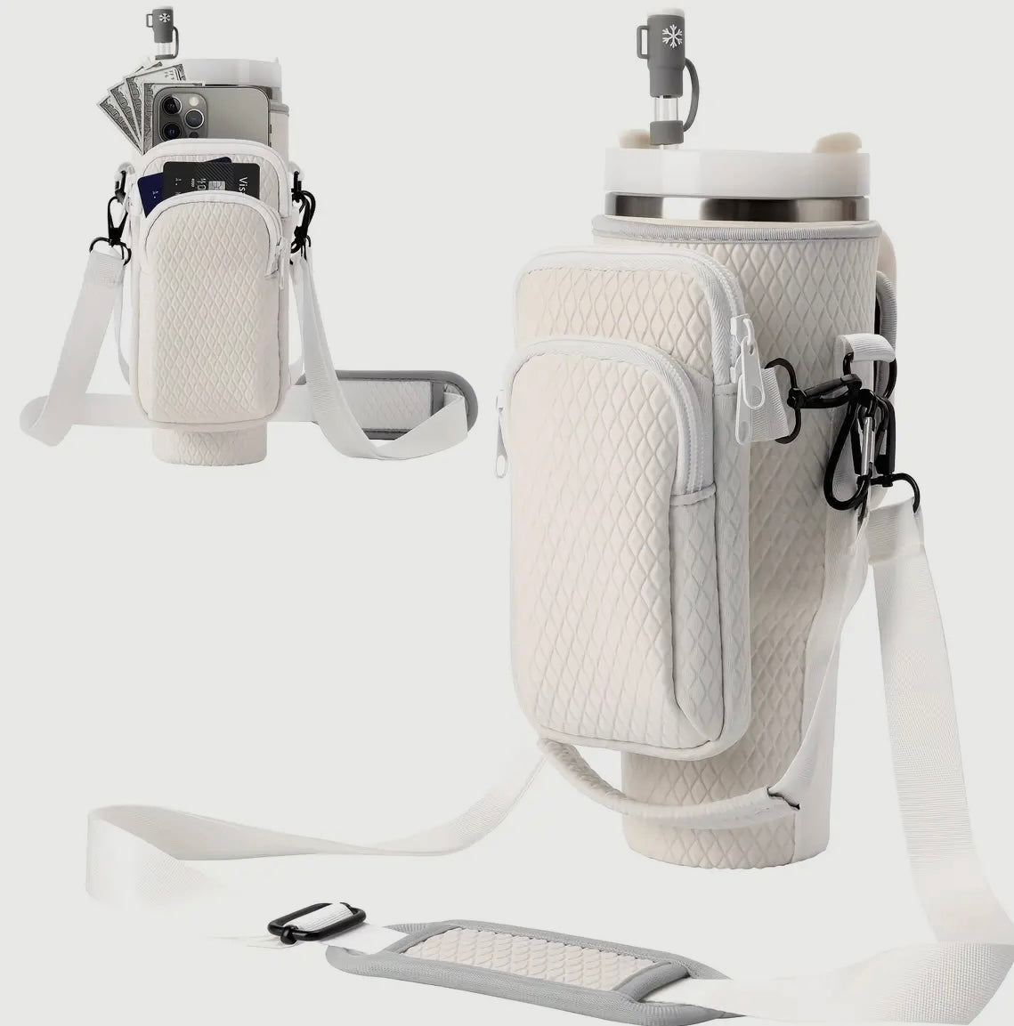 Ladies 40 OZ Water Bottle Carrier Accessory