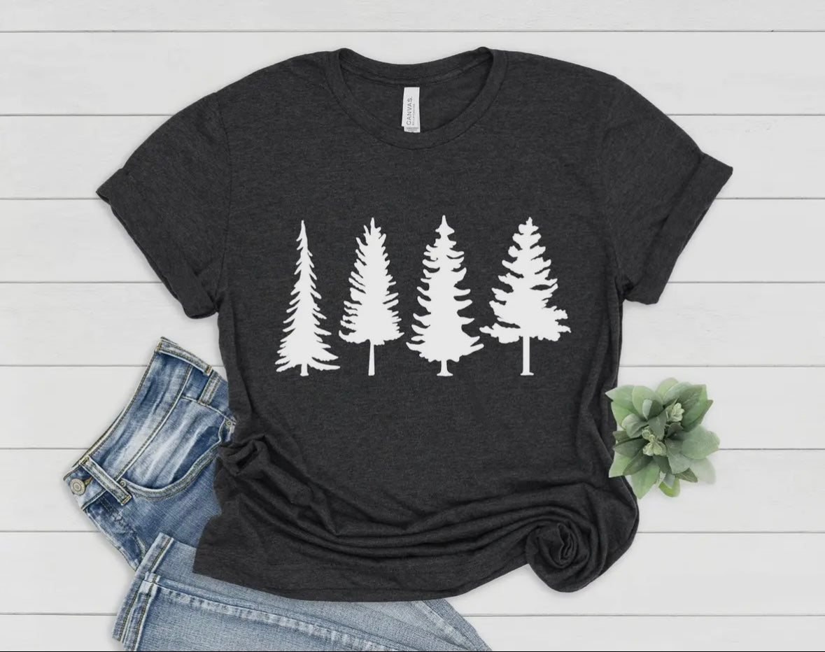 Ladies Outdoorsy Tree T-Shirt