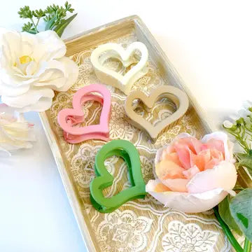 Ladies Heart Hair Clip Accessory
