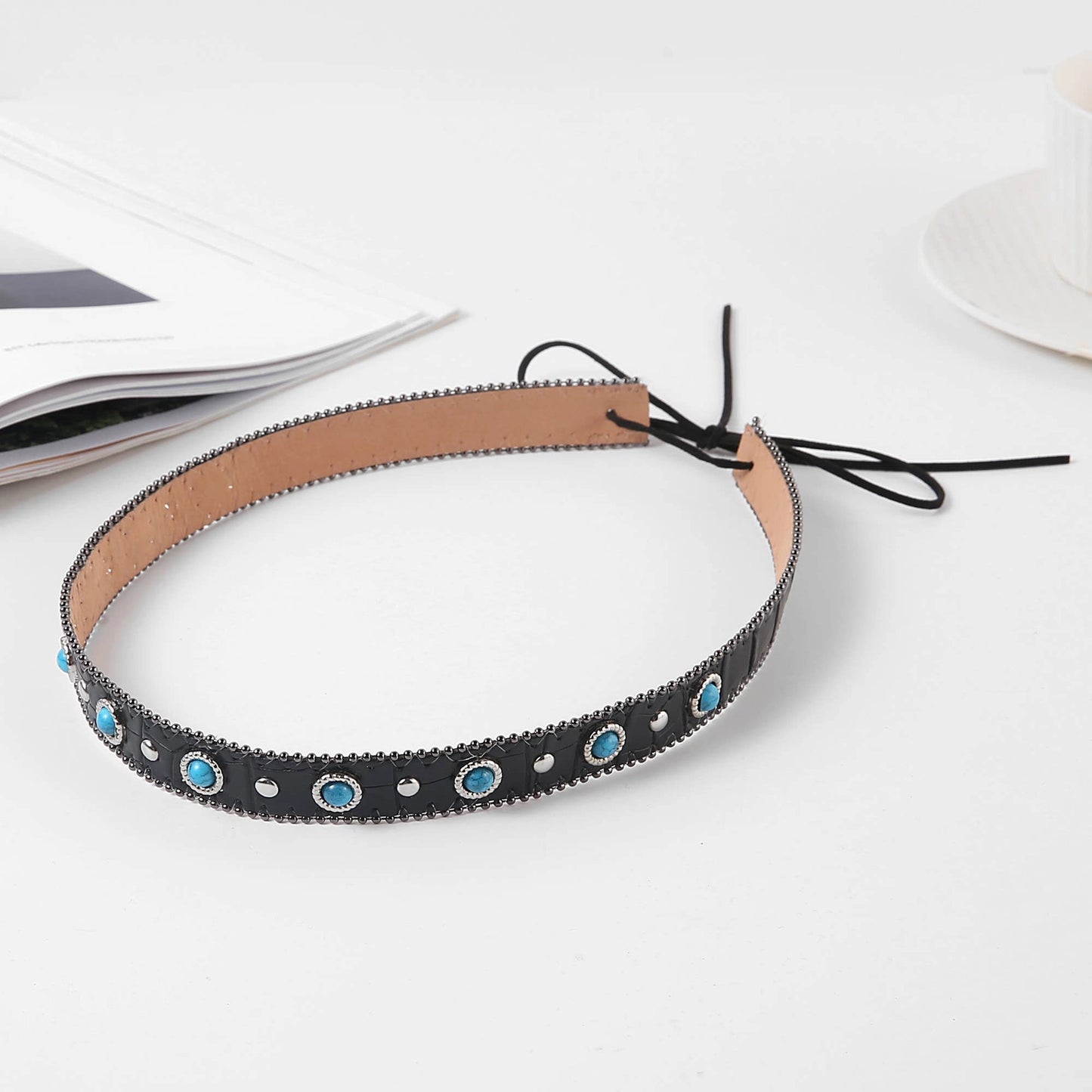 Ladies Western Hat Band Strap Accessory
