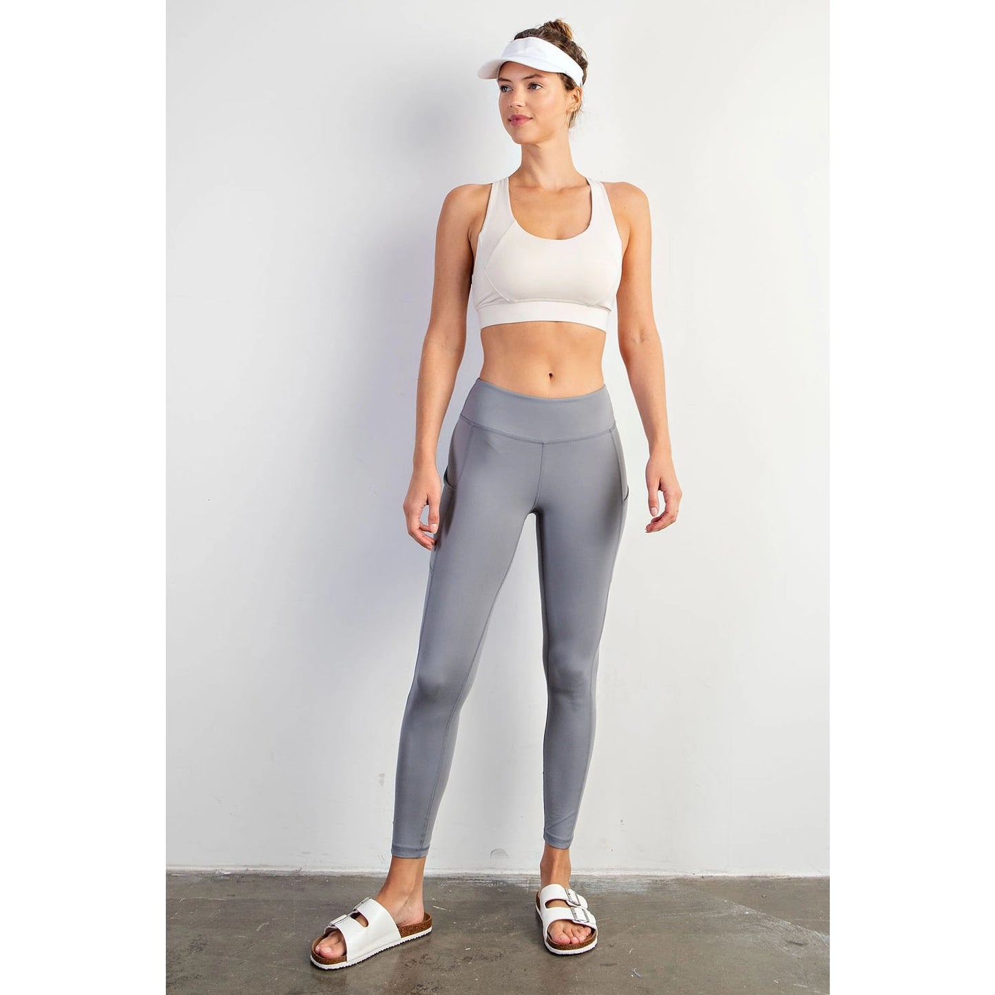 Ladies Butter Basic Legging with Pockets
