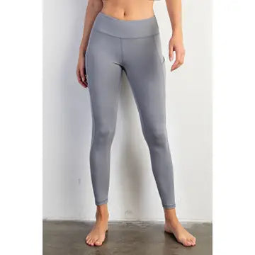 Ladies Butter Basic Legging with Pockets