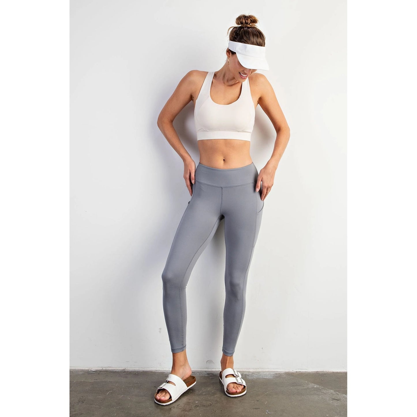 Ladies Butter Basic Legging with Pockets