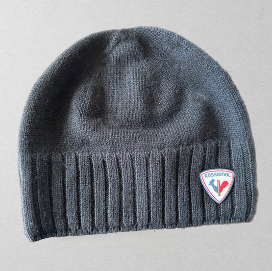 Men's Rossignol Black Knit Beanie Hat