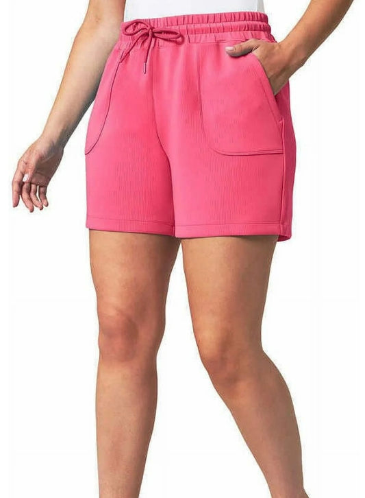 Ladies Mondetta Ribbed Active Short